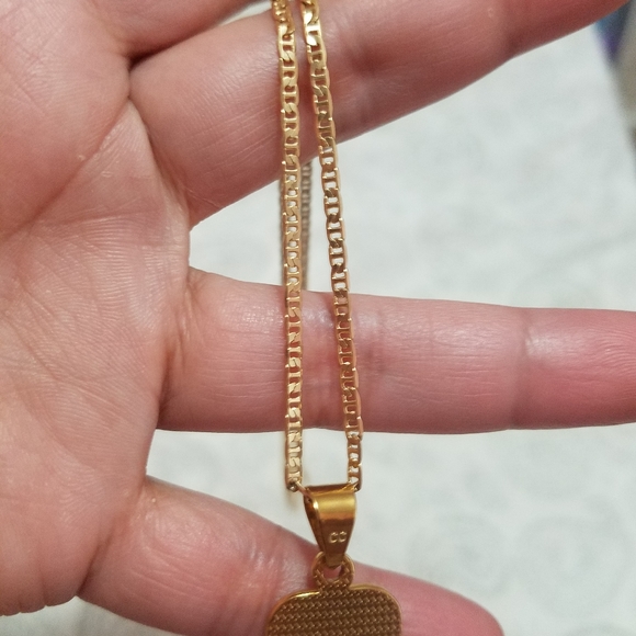 18k gold filled handcrafted necklace - Picture 4 of 4